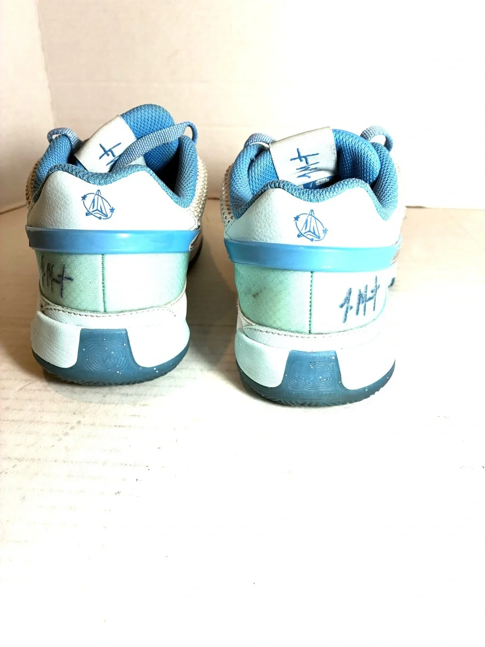 Nike Ja 1 SE All Star Sneakers Kids Size 6Y GS Blue White Basketball FJ1266-40